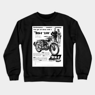 Vintage BSA advert Crewneck Sweatshirt